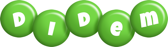 Didem candy-green logo