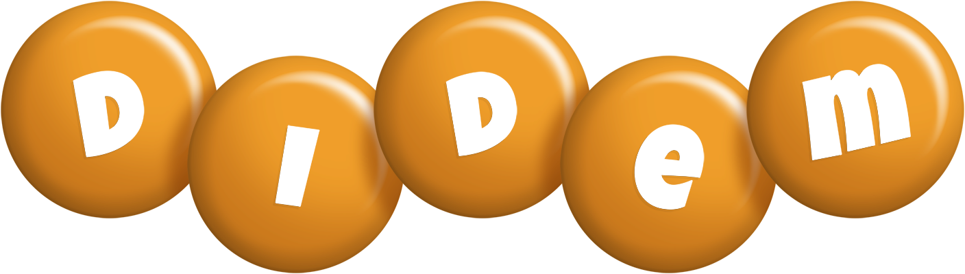 Didem candy-orange logo
