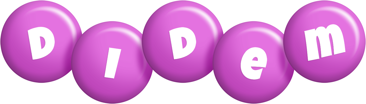 Didem candy-purple logo