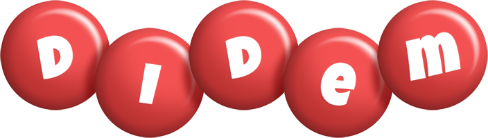 Didem candy-red logo