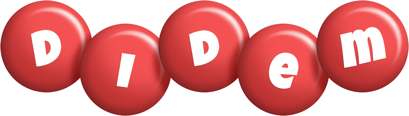 Didem candy-red logo