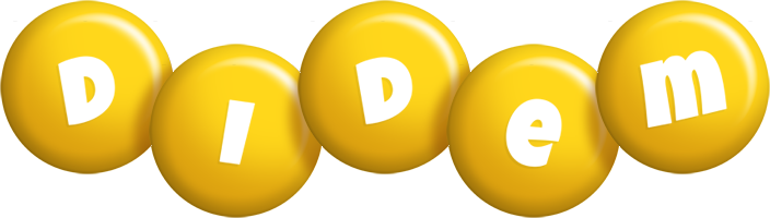 Didem candy-yellow logo