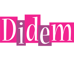 Didem whine logo