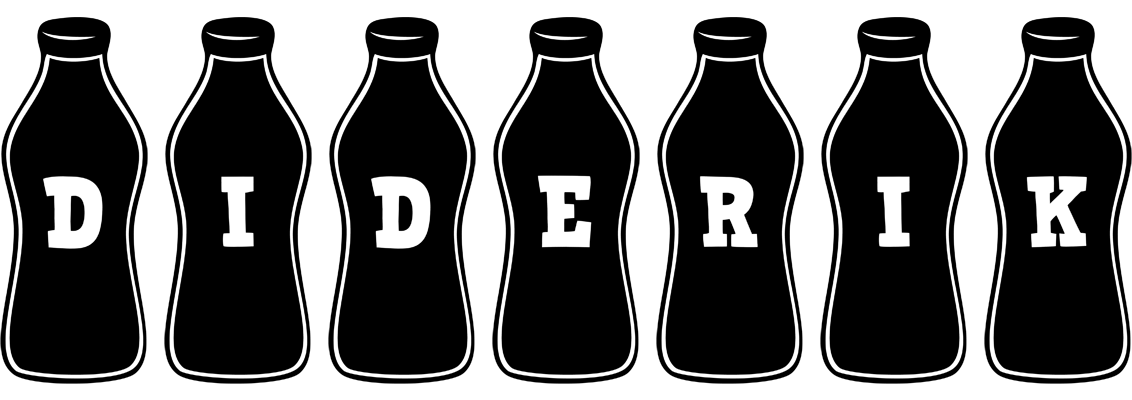 Diderik bottle logo