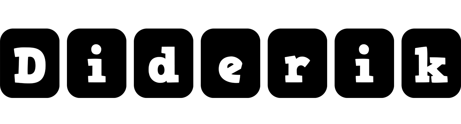 Diderik box logo