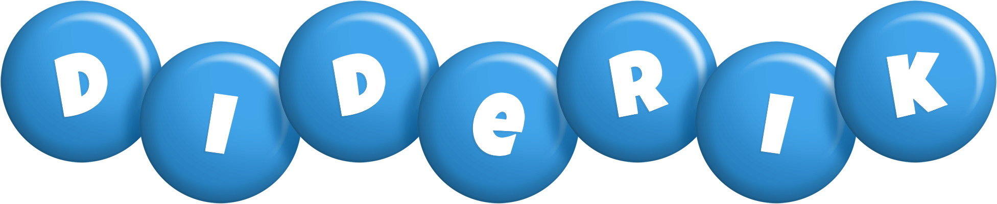 Diderik candy-blue logo