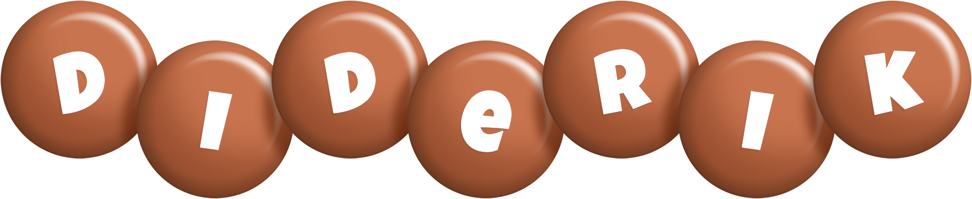 Diderik candy-brown logo