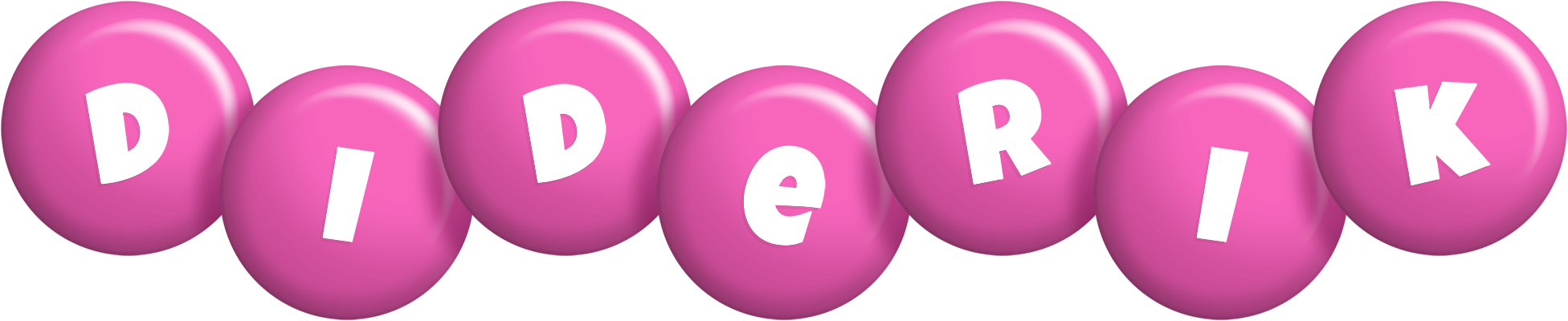 Diderik candy-pink logo