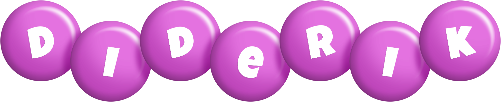 Diderik candy-purple logo