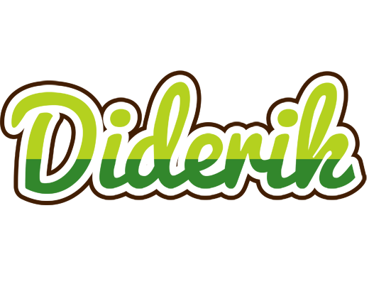 Diderik golfing logo