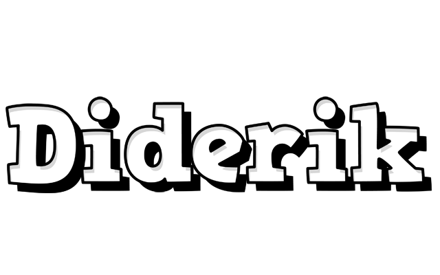 Diderik snowing logo