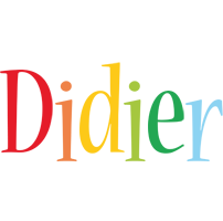 Didier birthday logo