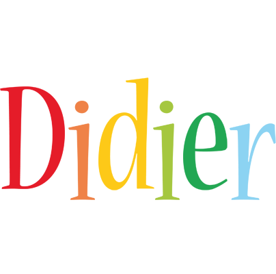 Didier birthday logo