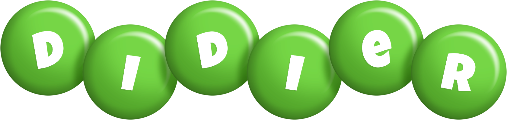 Didier candy-green logo