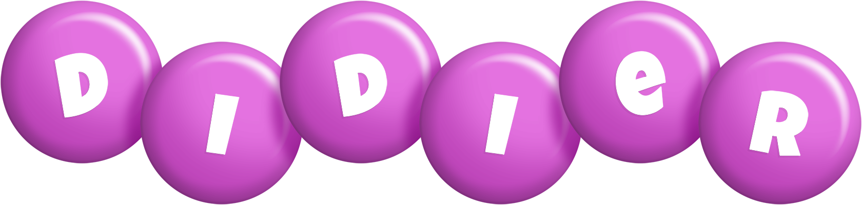 Didier candy-purple logo