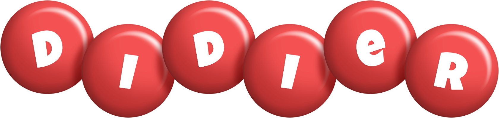 Didier candy-red logo