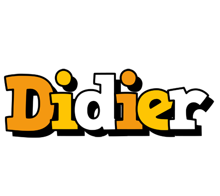 Didier cartoon logo