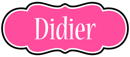 Didier invitation logo