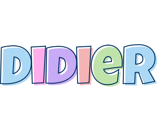 Didier pastel logo