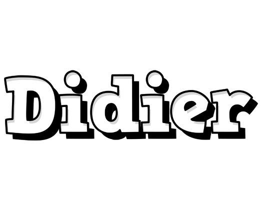 Didier snowing logo