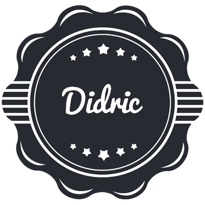 Didric badge logo