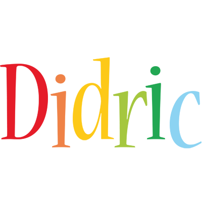 Didric birthday logo