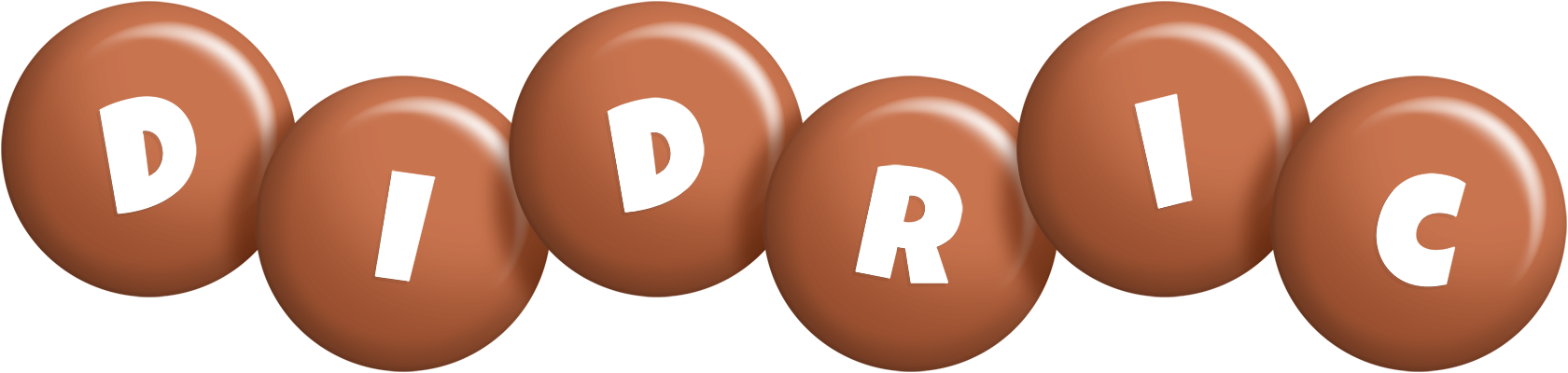 Didric candy-brown logo