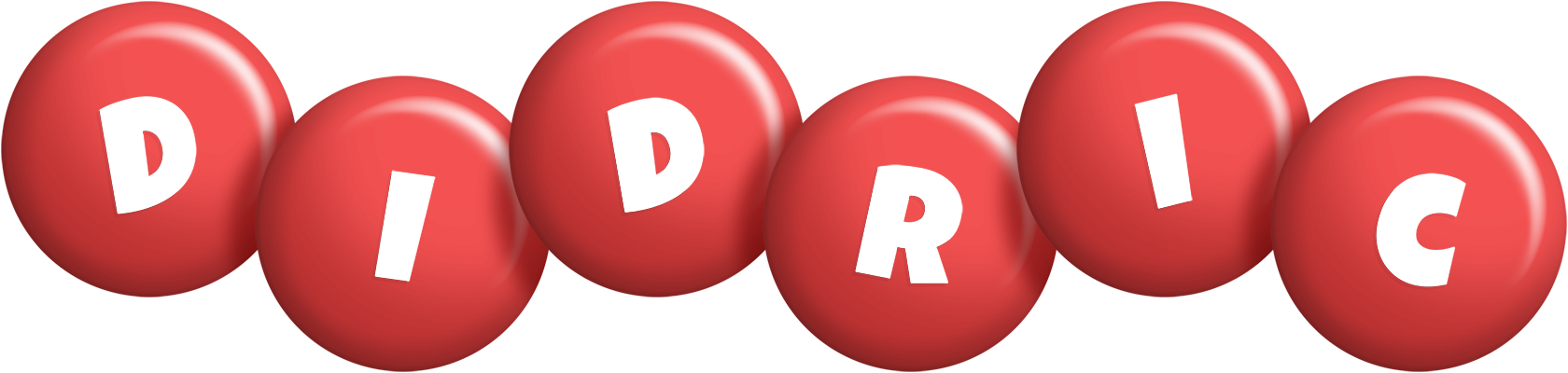 Didric candy-red logo