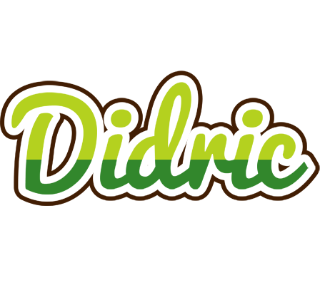 Didric golfing logo