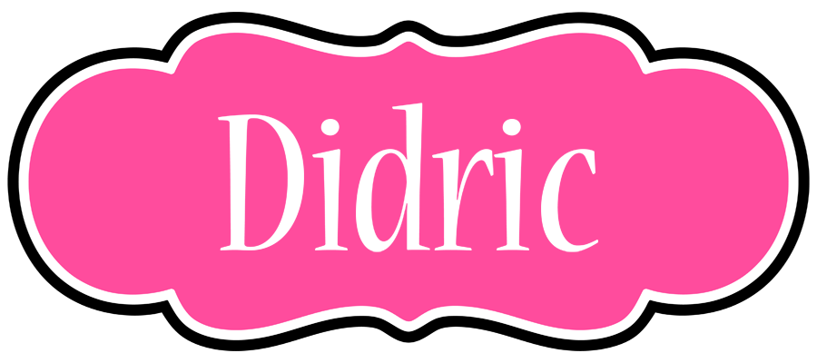 Didric invitation logo