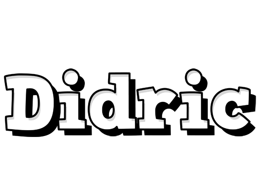 Didric snowing logo