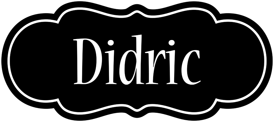 Didric welcome logo