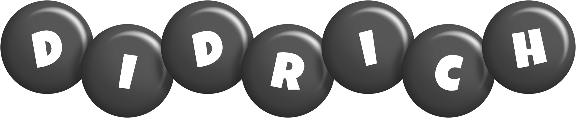 Didrich candy-black logo
