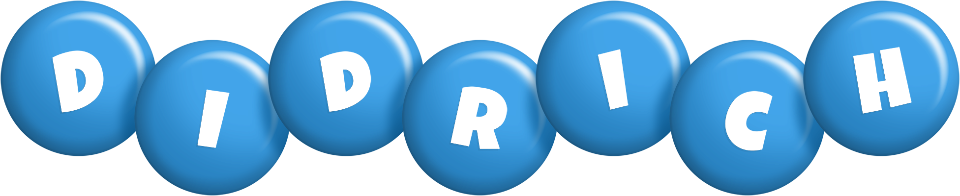 Didrich candy-blue logo