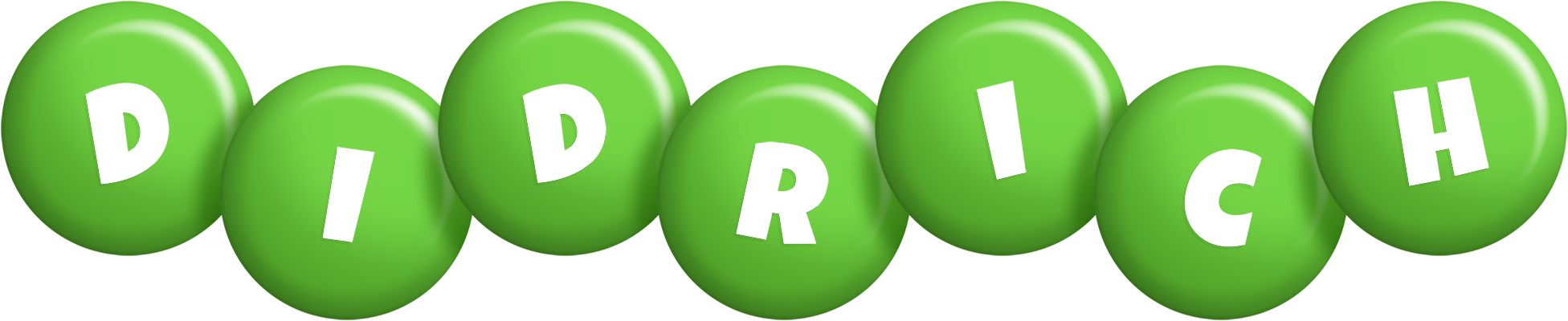Didrich candy-green logo