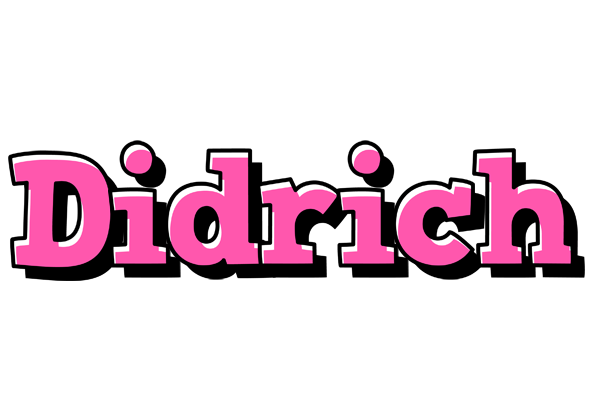 Didrich girlish logo