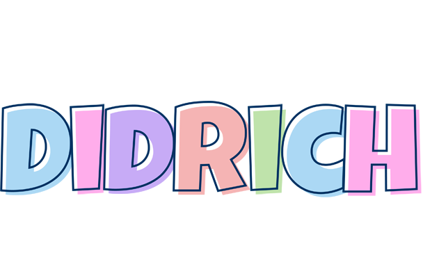 Didrich pastel logo