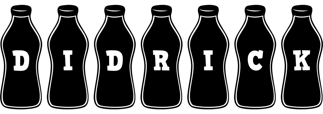 Didrick bottle logo