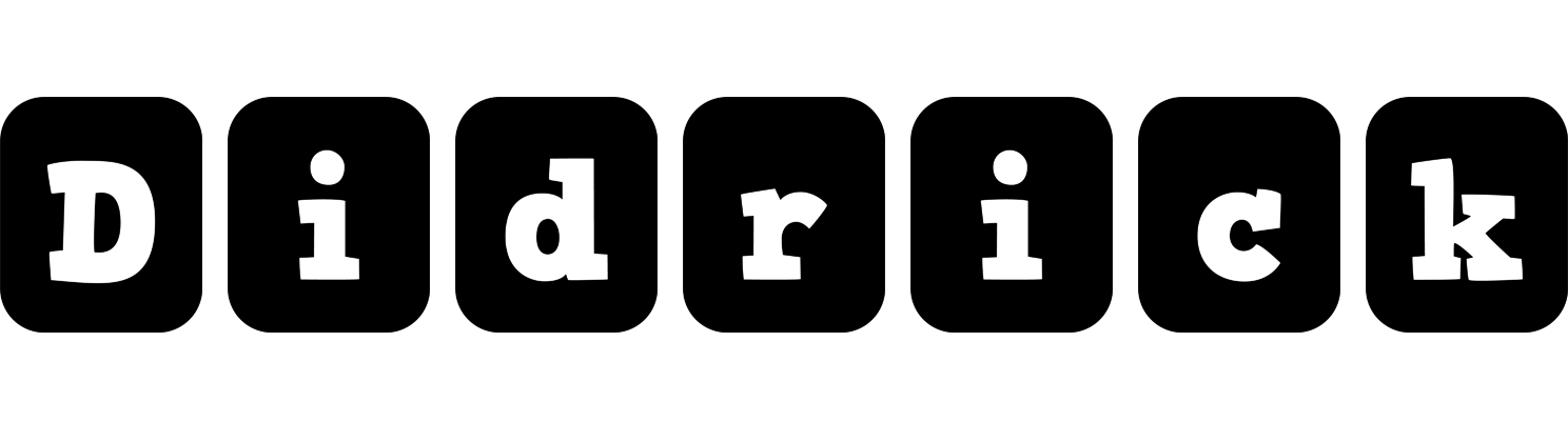 Didrick box logo