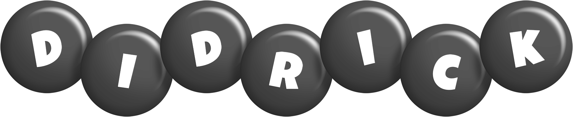 Didrick candy-black logo