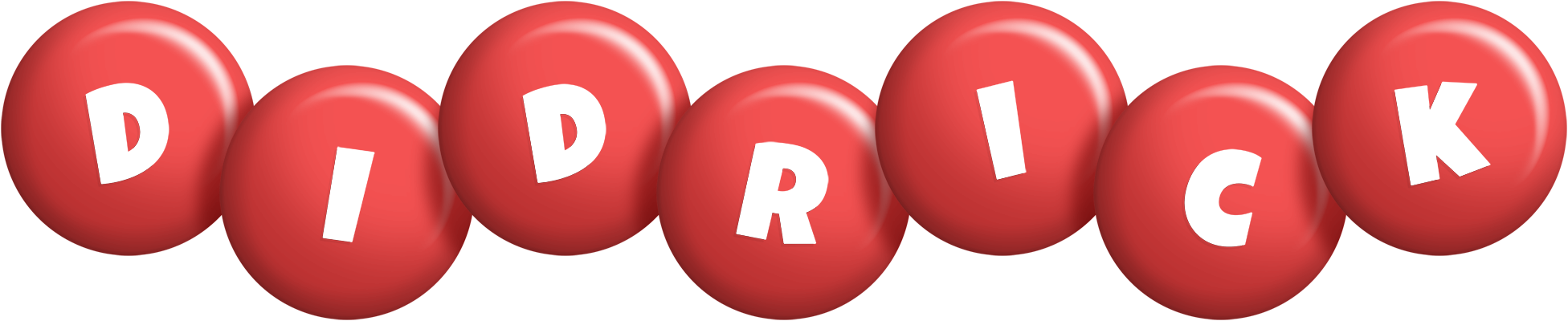 Didrick candy-red logo