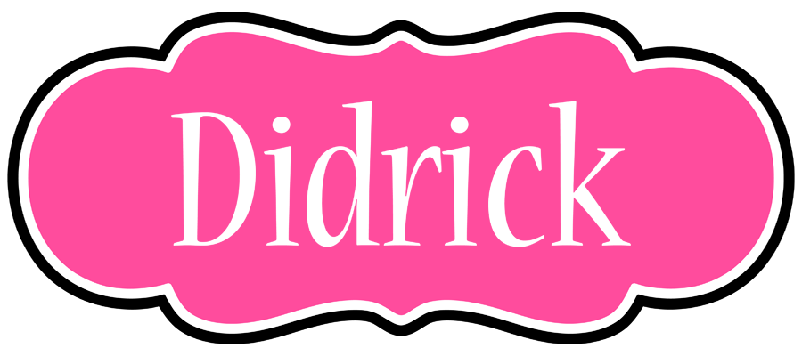 Didrick invitation logo