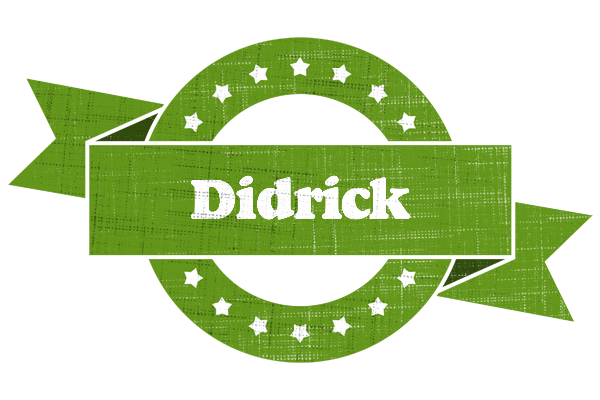 Didrick natural logo