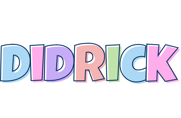 Didrick pastel logo