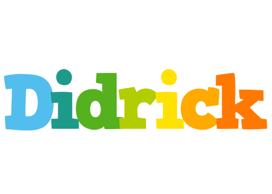 Didrick rainbows logo