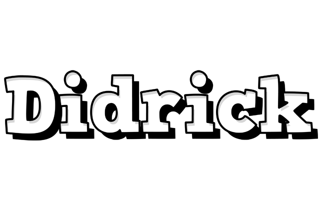 Didrick snowing logo