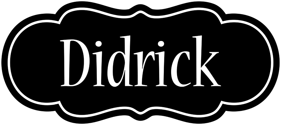 Didrick welcome logo