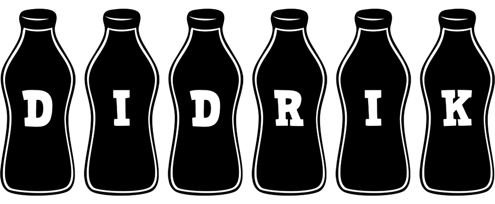Didrik bottle logo