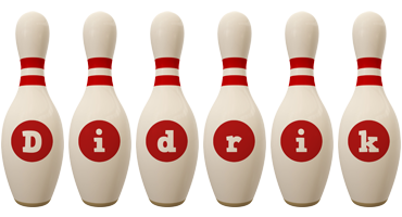 Didrik bowling-pin logo