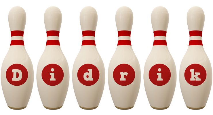 Didrik bowling-pin logo